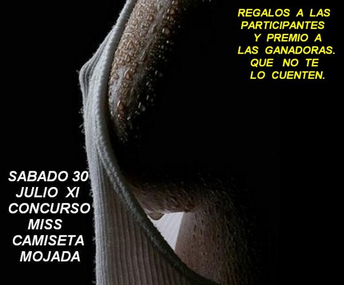 XI Concurso Miss Camiseta Mojada
